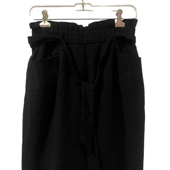 Zara black high waisted pull on pants. Size xs - Picture 2 of 7